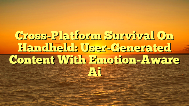 Cross-Platform Survival On Handheld: User-Generated Content With Emotion-Aware Ai